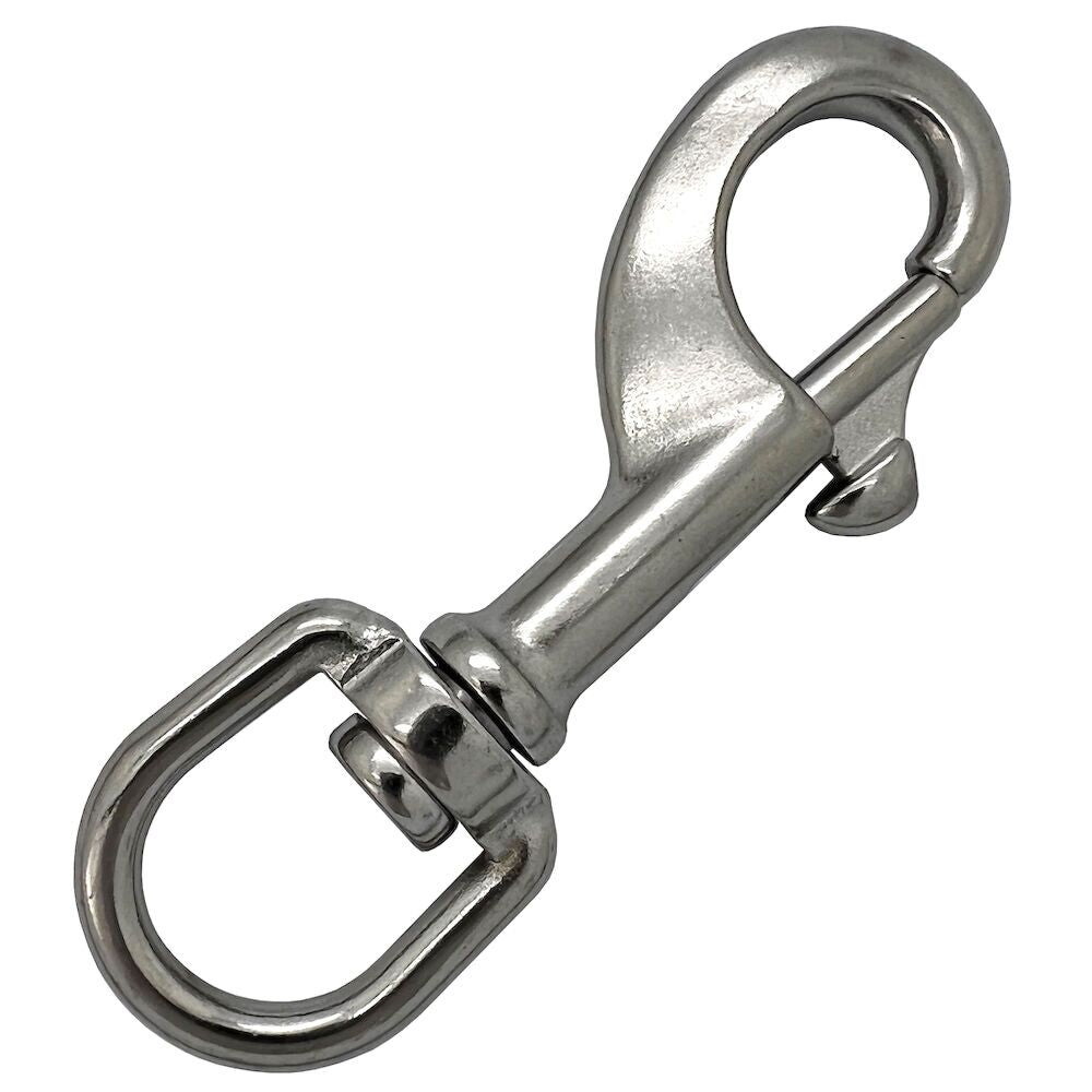High Viz Dynamic Lead with Standard Clip and Optional Short Loop - Red
