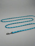 Load image into Gallery viewer, High Viz Dynamic Lead with Standard Clip and Optional Short Loop - Blue
